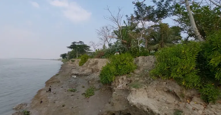 নদী ভাঙনের চিত্র