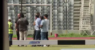 জাতীয় স্টেডিয়াম পরিদর্শনে ব্রাজিলের প্রতিনিধি দল