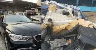 পার্টসের আড়ালে আস্ত বিএমডব্লিউ; পুরোনো নম্বরে চলছিলো সড়কে