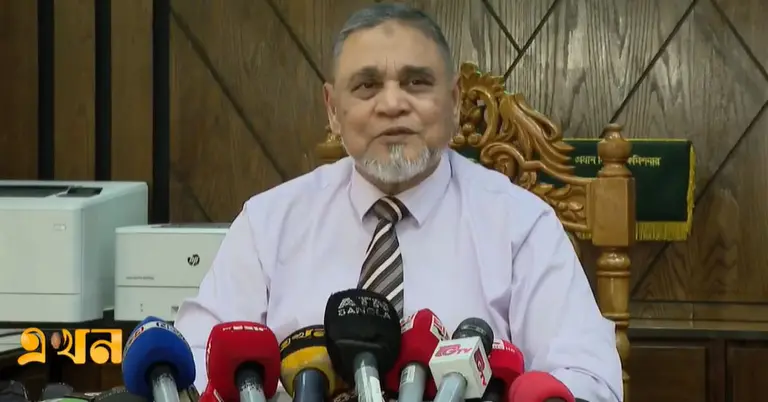 প্রধান নির্বাচন কমিশনার এ এম এম নাসির উদ্দীন