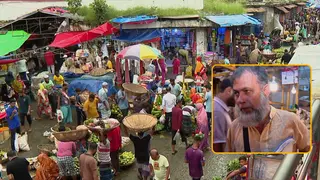 কারওয়ান বাজারে এখনো চলছে চাঁদাবাজি