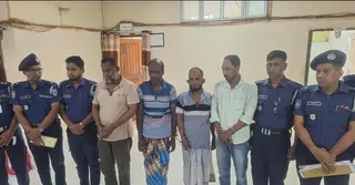 চাঁদপুরে আন্তঃজেলা ডাকাত দলের ৭ সদস্য গ্রেপ্তার