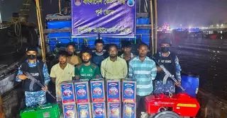 মায়ানমারে পাচারকালে ৪৮ লাখ মূল্যের অবৈধ পণ্য আটক