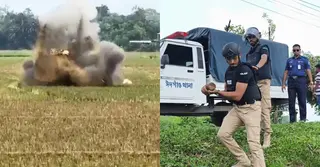 কক্সবাজারে কুড়িয়ে পাওয়া বোমা ধ্বংস করলো সিটিটিসি
