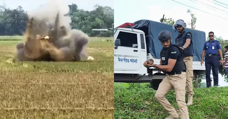 বোমা উদ্ধার ও ধ্বংস করলো সিটিটিসি