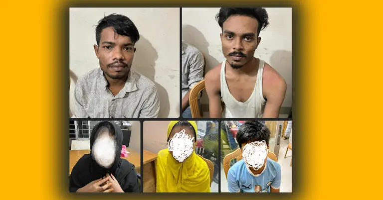 অপহৃত ৫ জন