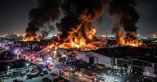 দুবাইয়ের জেবেল অঞ্চলে  ২০ মিনিটে ৭ বিস্ফোরণ