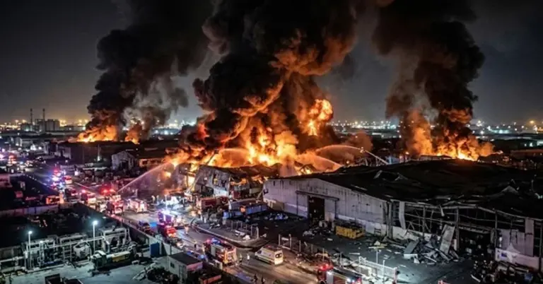 দুবাইয়ে বিস্ফোরণ