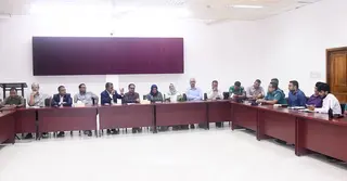 ডাকসু নির্বাচন: কঠোর নিরাপত্তা নিশ্চিতে সংশ্লিষ্ট সংস্থার সঙ্গে ঢাবি প্রশাসনের বৈঠক