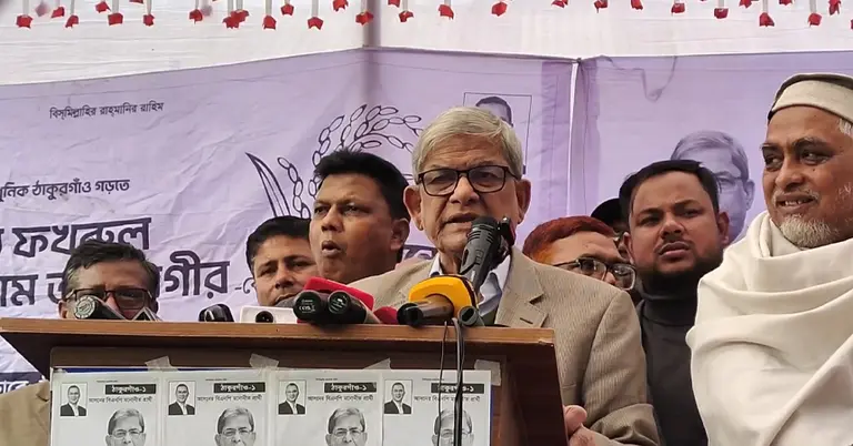 বিএনপির মহাসচিব মির্জা ফখরুল ইসলাম আলমগীর