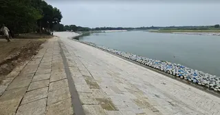 মধুখালী ও আলফাডাঙ্গায় স্থায়ী বেড়িবাঁধ নির্মাণ: স্বস্তিতে মধুমতি পাড়ের হাজারো মানুষ