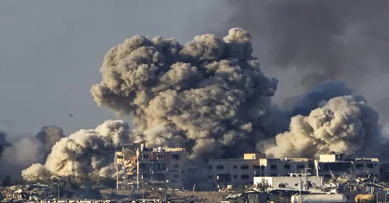 গাজায় হামলা