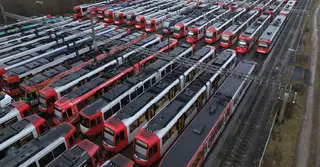 গণপরিবহন ধর্মঘটে জার্মানিতে অচল জনজীবন, কর্মবিরতিতে ১০ হাজার কর্মী