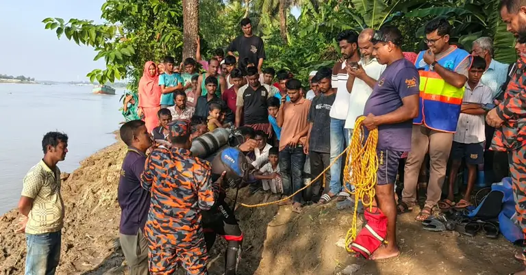 নদী থেকে গৃহবধূর মরদেহ উদ্ধার
