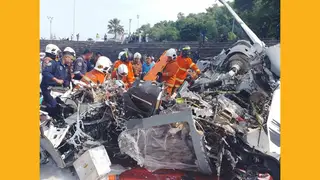 মালয়েশিয়ান নৌবাহিনীর প্রশিক্ষণ মহড়ায় দুটি হেলিকপ্টার বিধ্বস্ত, নিহত ১০