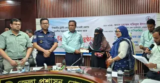 নোয়াখালীতে সড়ক দুর্ঘটনায় ক্ষতিগ্রস্ত ৩৭ পরিবার পেলো ১ কোটি ২৩ লাখ টাকা