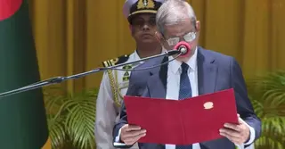 রাষ্ট্রপতি হিসেবে শপথ গ্রহণ করেছেন মির্জা ফখরুল