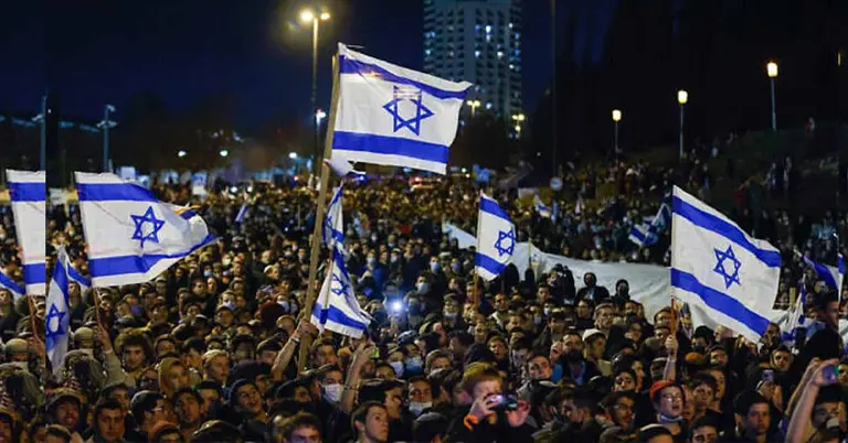 ইসরাইলে বিক্ষোভ