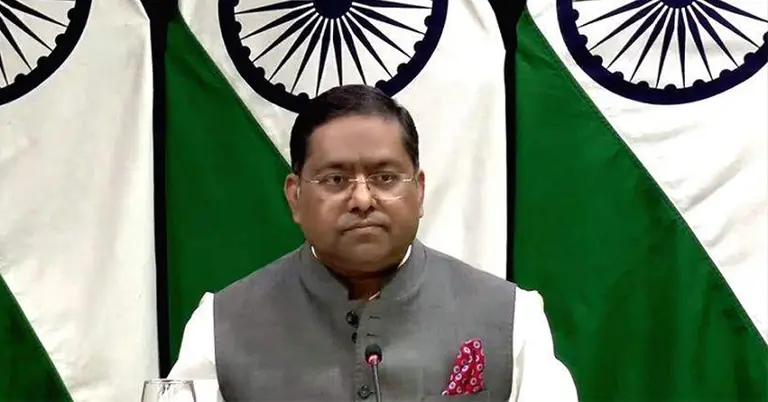 ভারতের পররাষ্ট্র মন্ত্রণালয়ের মুখপাত্র রণধীর জয়সওয়াল