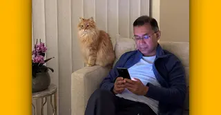 তারেক রহমানের সঙ্গে দেশে ফিরছে পোষা বিড়াল ‘জেবু’