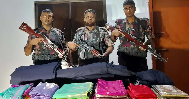 জব্দ করা ভারতীয় মালামাল