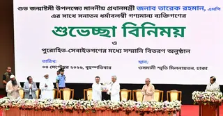 জন্মাষ্টমীতে সনাতন ধর্মাবলম্বীদের সঙ্গে প্রধানমন্ত্রীর শুভেচ্ছা বিনিময়