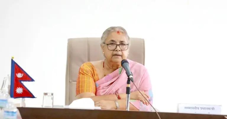 নেপালের প্রধানমন্ত্রী সুশীলা কারকি
