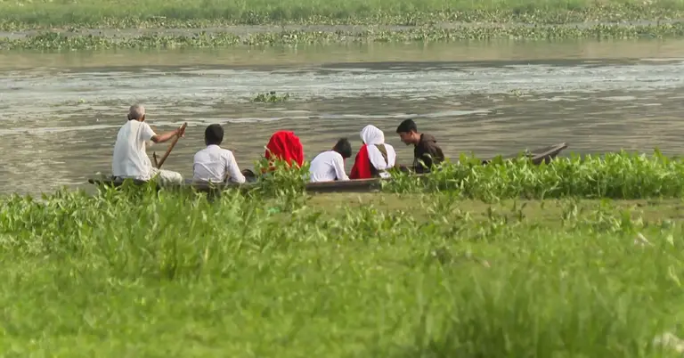 কাউন্দিয়ার মানুষের যোগাযোগের মাধ্যম নৌকা