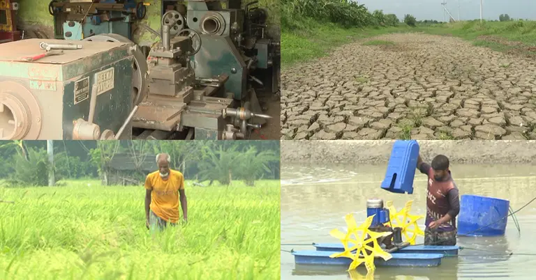 লোডশেডিংয়ে বন্ধ কারখানা ও কৃষিকাজ