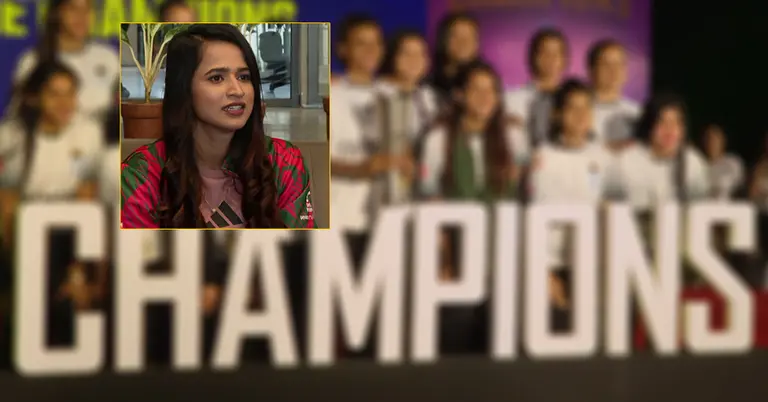 ফুটসাল জয়ের মুহূর্ত ও ফুটসালের খেলোয়ার মাসুরা