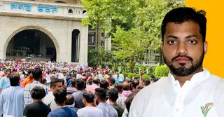 ইশরাককে মেয়র পদে শপথ করানোর দাবিতে নগরভবনের সামনে বিক্ষোভ
