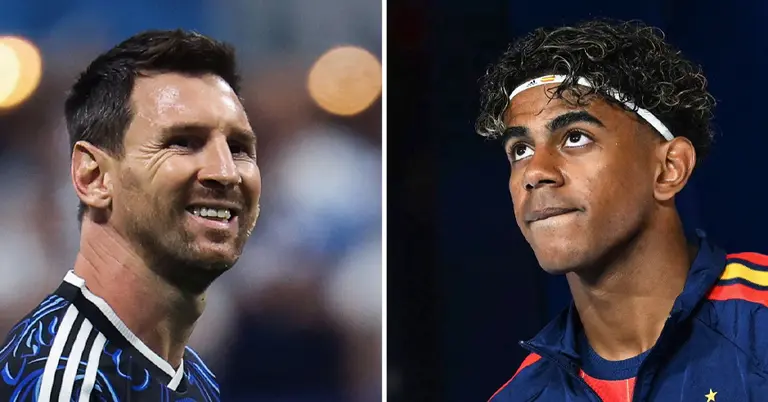 মেসি ও ইয়ামাল