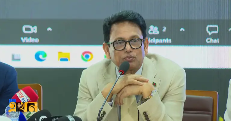 শিক্ষামন্ত্রী ড. আ ন ম এহছানুল হক মিলন