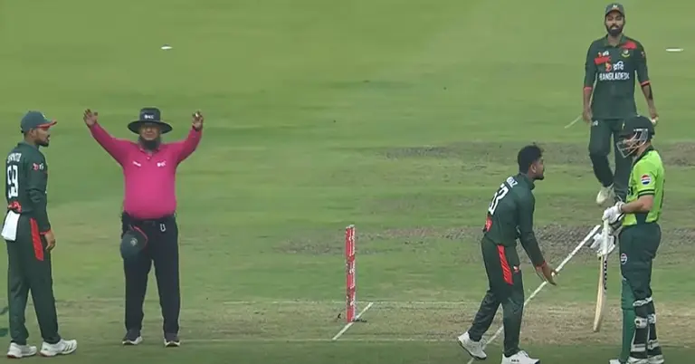 মিরাজের বিতর্কিত রানআউট মুহূর্ত
