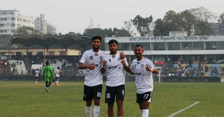 মোহামেডান ফুটবল ক্লাবের খেলোয়াড়রা