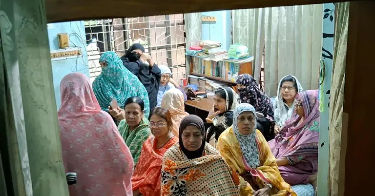 নিহত শিক্ষিকার বাড়িতে চলছে শোকের মাতম