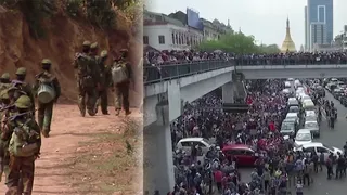 মিয়ানমারে কোনঠাসা সামরিক সরকার