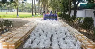 নারায়ণগঞ্জে কোস্ট গার্ডের অভিযানে ২ কোটি টাকার চিংড়ি রেণু জব্দ