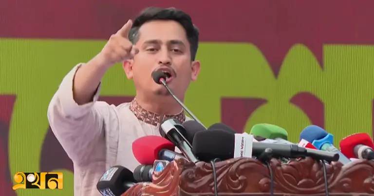 জাতীয় নাগরিক পার্টির (এনসিপি) কেন্দ্রীয় মুখ্য সংগঠক (উত্তরাঞ্চল) সারজিস আলম