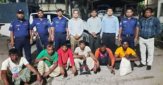 মা ইলিশ রক্ষা অভিযান, পাবনায় ৬ জেলে আটক