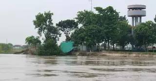 পদ্মা নদীতে বিজিবির একটি বিওপি বিলীন