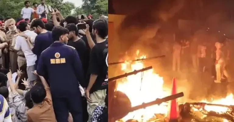 শিক্ষার্থীেদের বিক্ষোভ