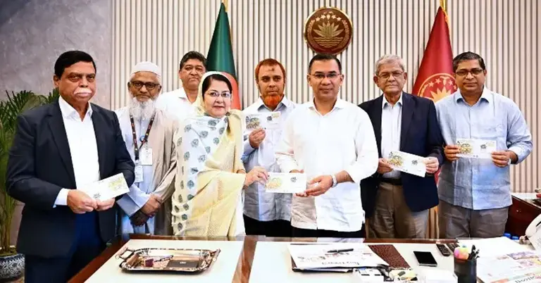 ডাক টিকেট উদ্বোধন করেছেন প্রধানমন্ত্রী