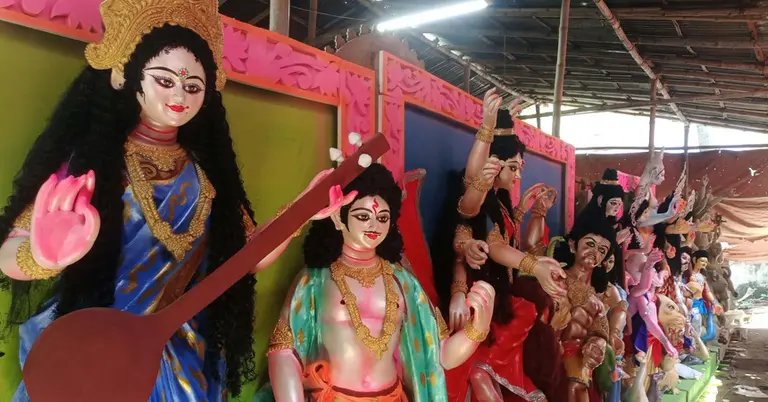 দুর্গাপূজার প্রতিমা