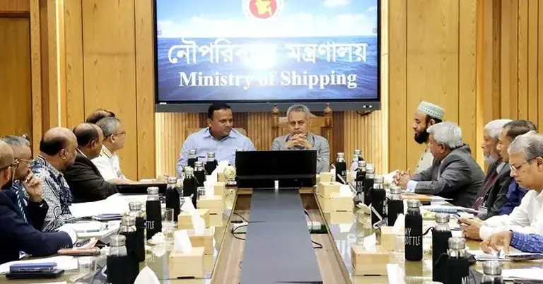 জাতীয় মেরিটাইম কাউন্সিলের সভায় বক্তব্য দেন নৌপরিবহন মন্ত্রী শেখ রবিউল আলম