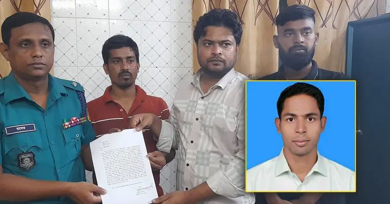 অভিযুক্ত আনিছুর রহমান এবং বাদী সুলতান আহমেদ