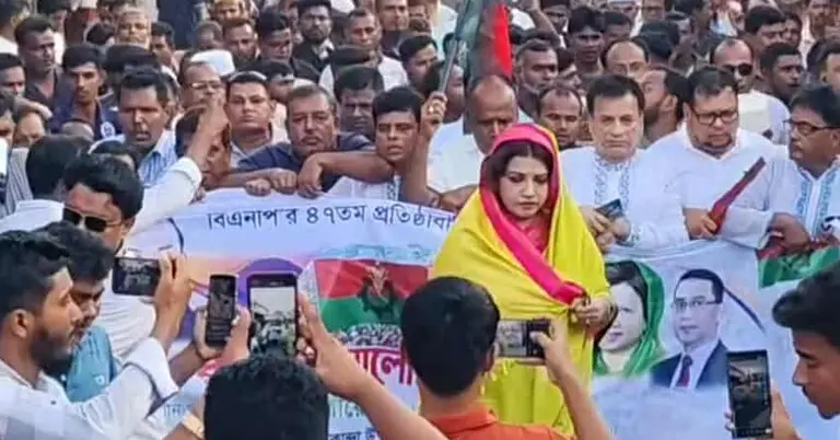 বিএনপির র‌্যালি