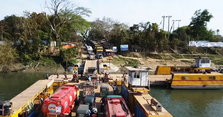 রাঙামাটি ফেরি পারাপার