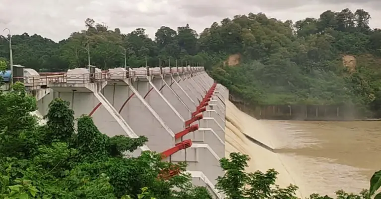 কর্ণফুলী পানি বিদ্যুৎ কেন্দ্রের বাঁধ