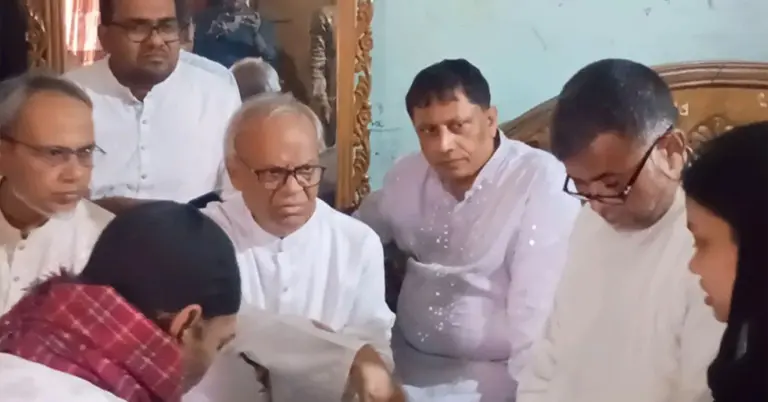 রামিসার পরিবারের খোঁজ নিতে গেলেন রিজভী
